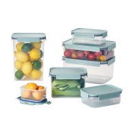 ⁦קופסת אחסון מרובעת 2.75 ליטר מכסה בצבע מנטה מסדרת קלאסיק פלוס של Lock&Lock⁩ – תמונה ⁦4⁩