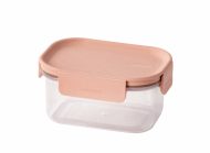 ⁦קופסת אחסון 385 מ"ל מכסה בצבע ורוד פסטל מסדרת קלאסיק פלוס של Lock&Lock⁩ – תמונה ⁦6⁩