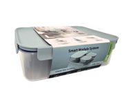 קופסת אחסון 2.8 ליטר מכסה בצבע מנטה מסדרת קלאסיק פלוס של Lock&Lock