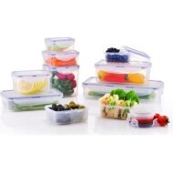 סט 11 קופסאות אחסון הרמטיות של Lock&Lock